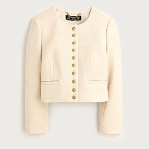 NWT J.Crew Bridgette tweed lady jacket